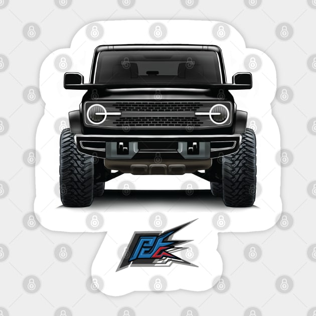 ford bronco raptor Sticker by naquash